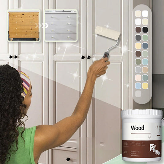 🎁Hot Sale 50% OFF🔥Water-based Environmentally Friendly Odorless Wood Furniture Repair and Renovation Paint